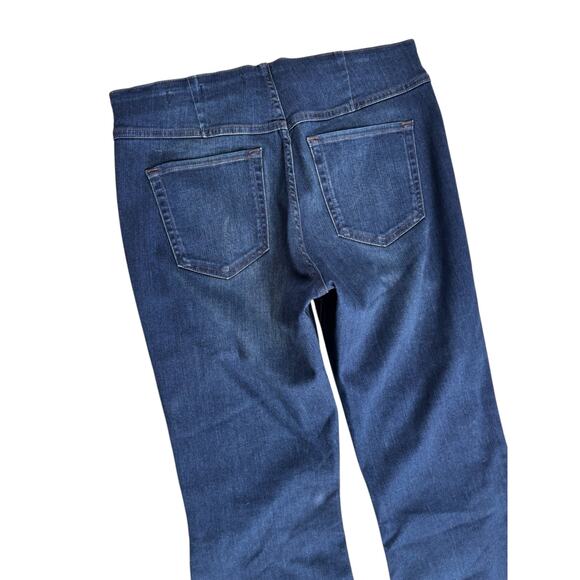 Ella Moss Pull On Flare Jeans 10/30 x 33 Dark Wash Bell Bottoms Western Boho - Picture 8 of 14